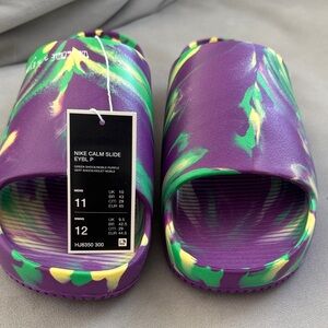 Nike 2024 EYBL Calm Slides, NWT, Men’s Size 11, Women’s Size 12